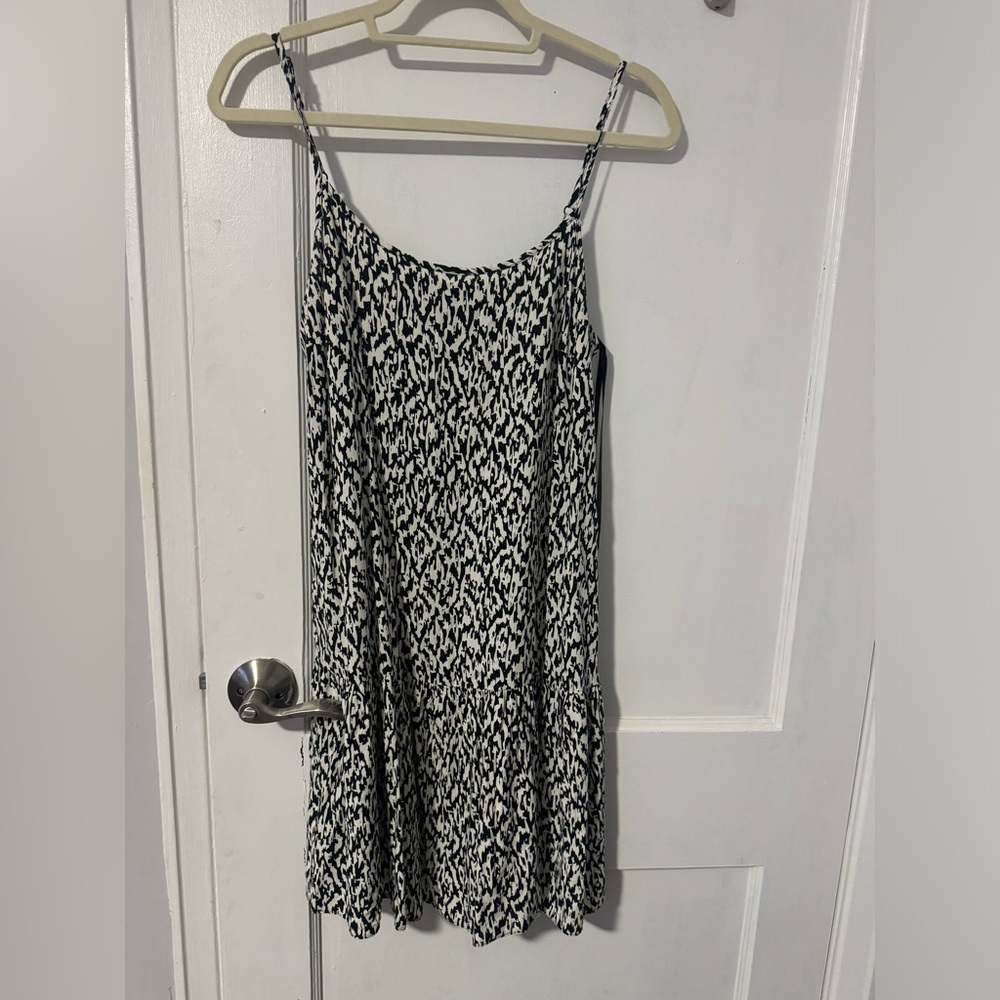 Primark Black and White Patterned Dress